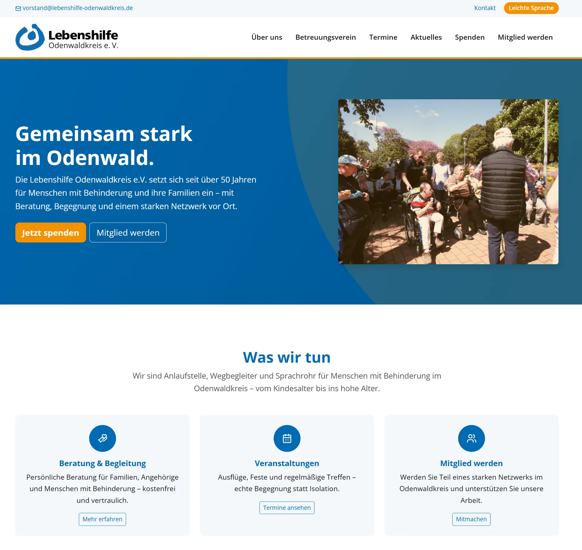 Neue Website ist online
